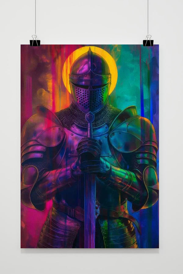 Colourful Knight poster