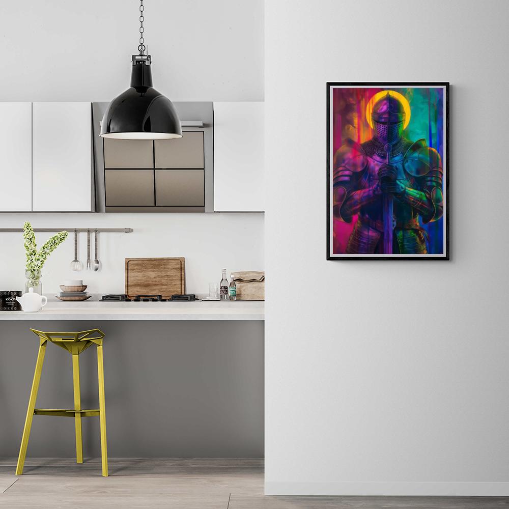Ridder Kleurrijk dans un intérieur