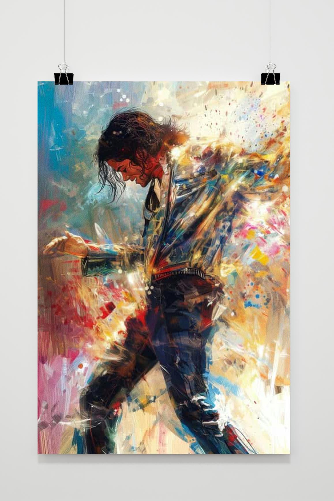 Affiche Michael Jackson de 25 Artstreet