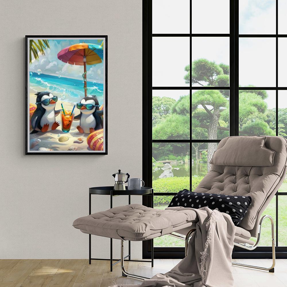 Pinguïns Strand dans un intérieur