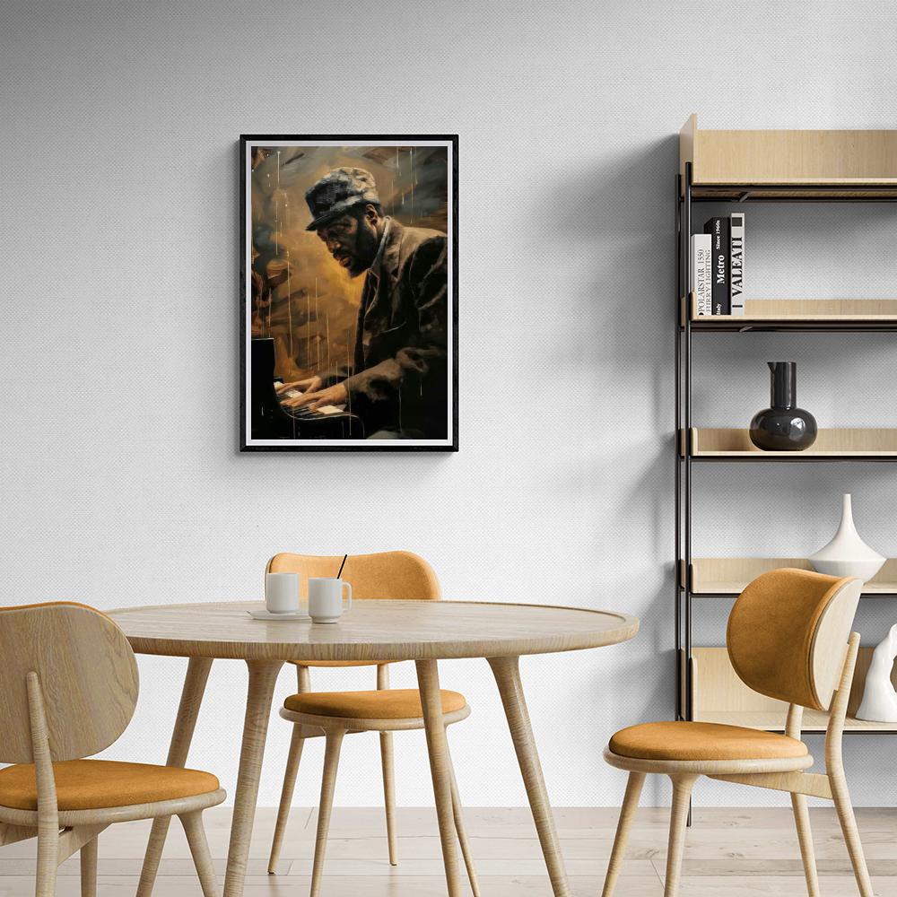Marvin Gaye dans un intérieur