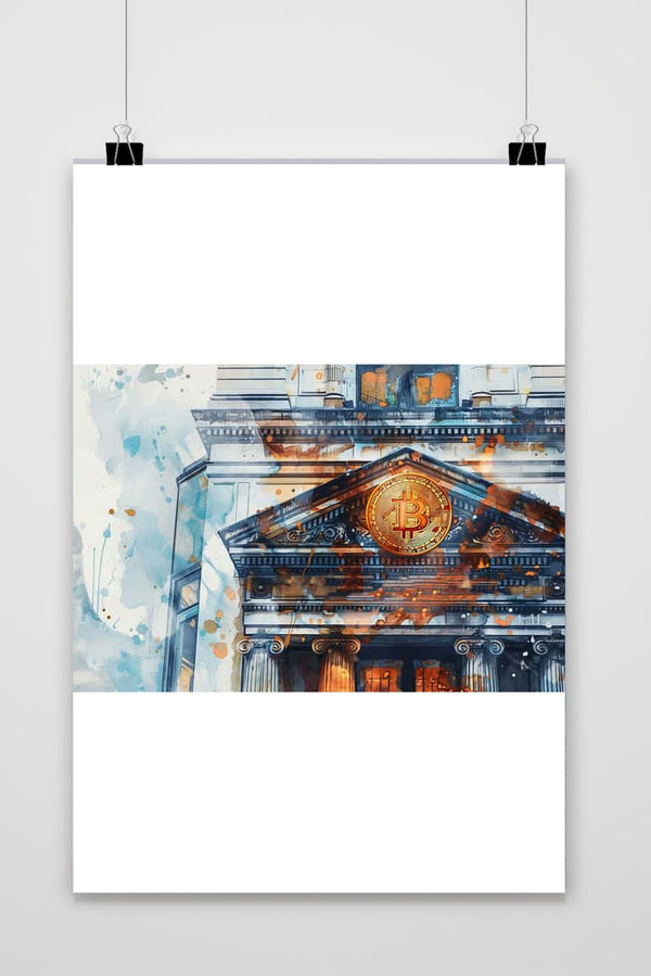 Póster Bitcoin Bank