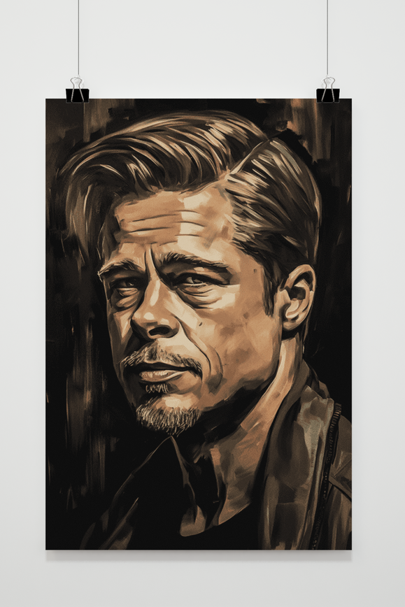 Póster Brad Pitt Poster
