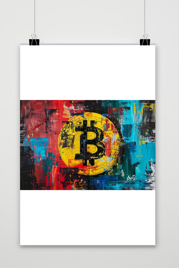 Bitcoin Goud poster