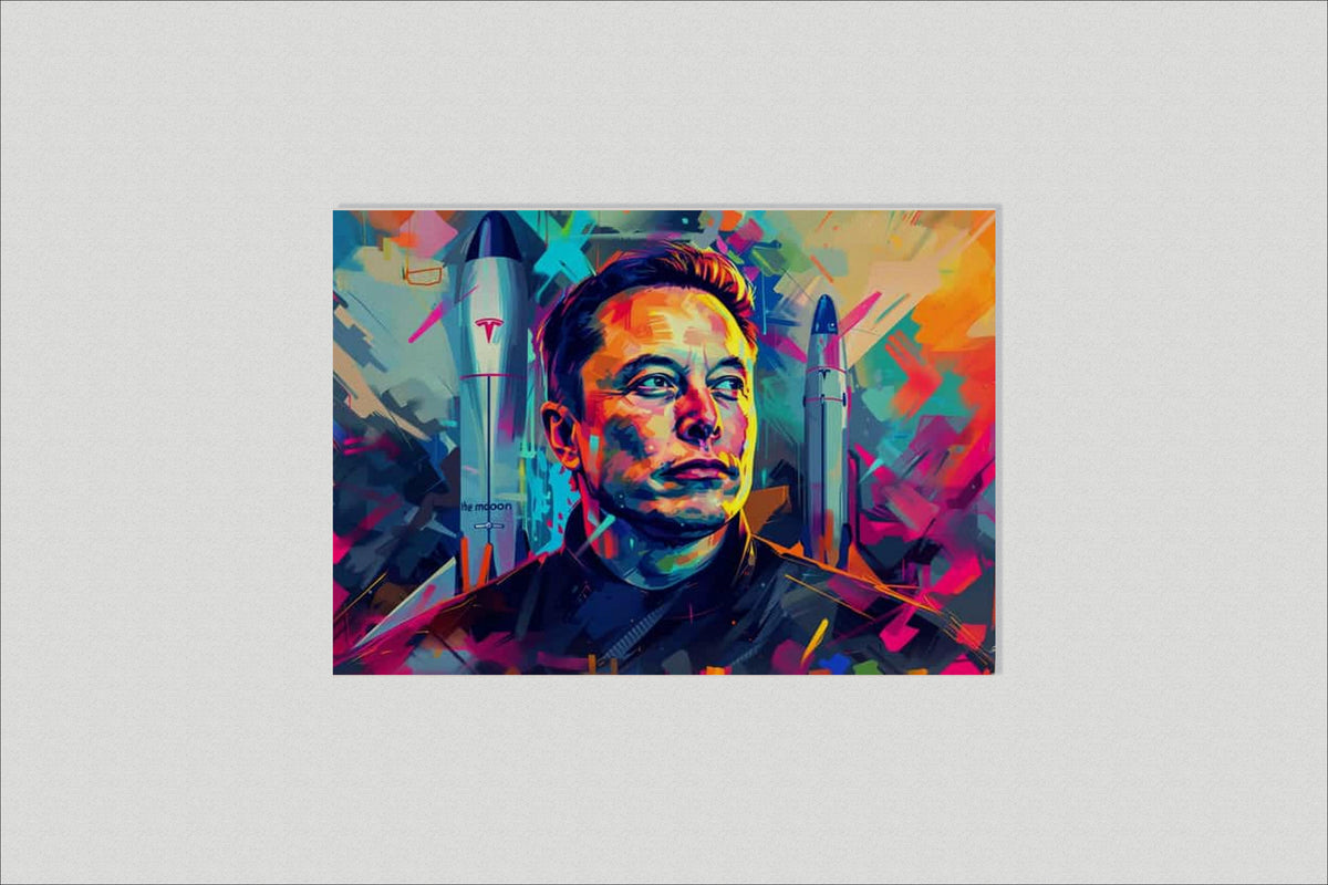Elon Musk Tesla SpaceX dans un intérieur