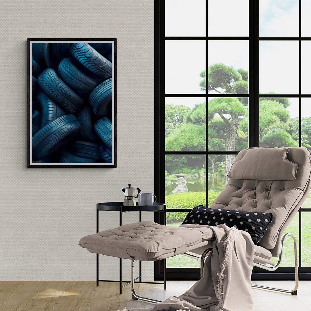 Rubberen Banden dans un intérieur