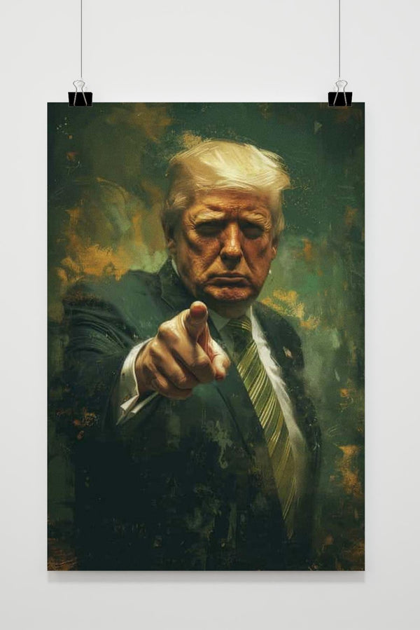Donald Trump Pointing poster