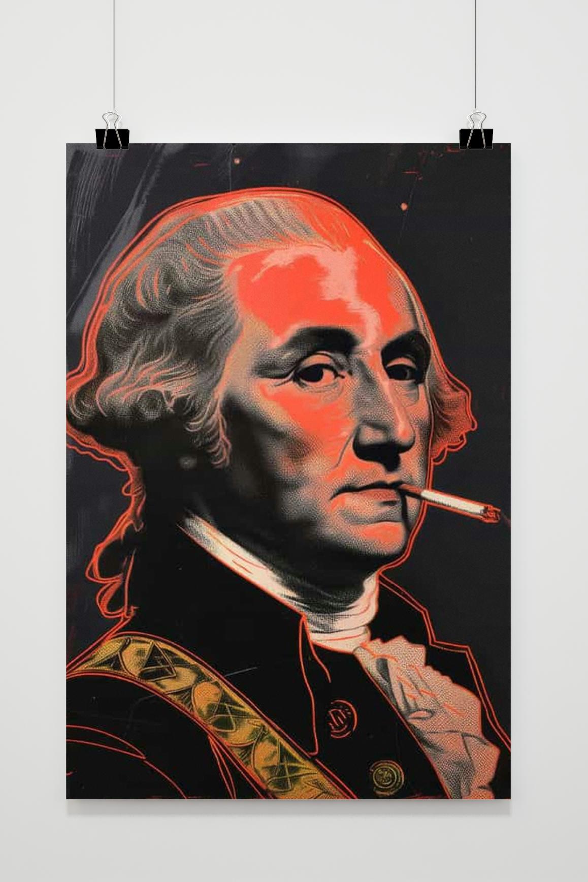 Affiche George Washington de 25 Artstreet