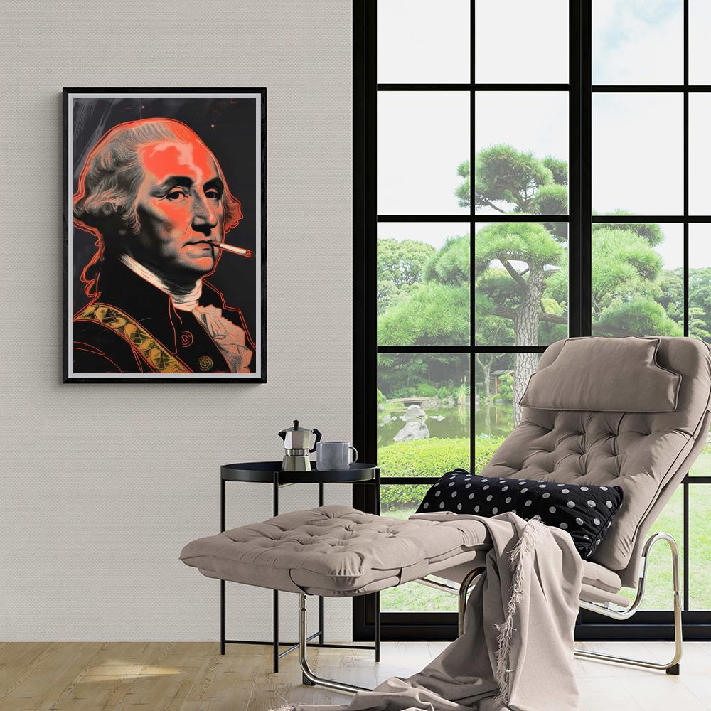 George Washington dans un intérieur