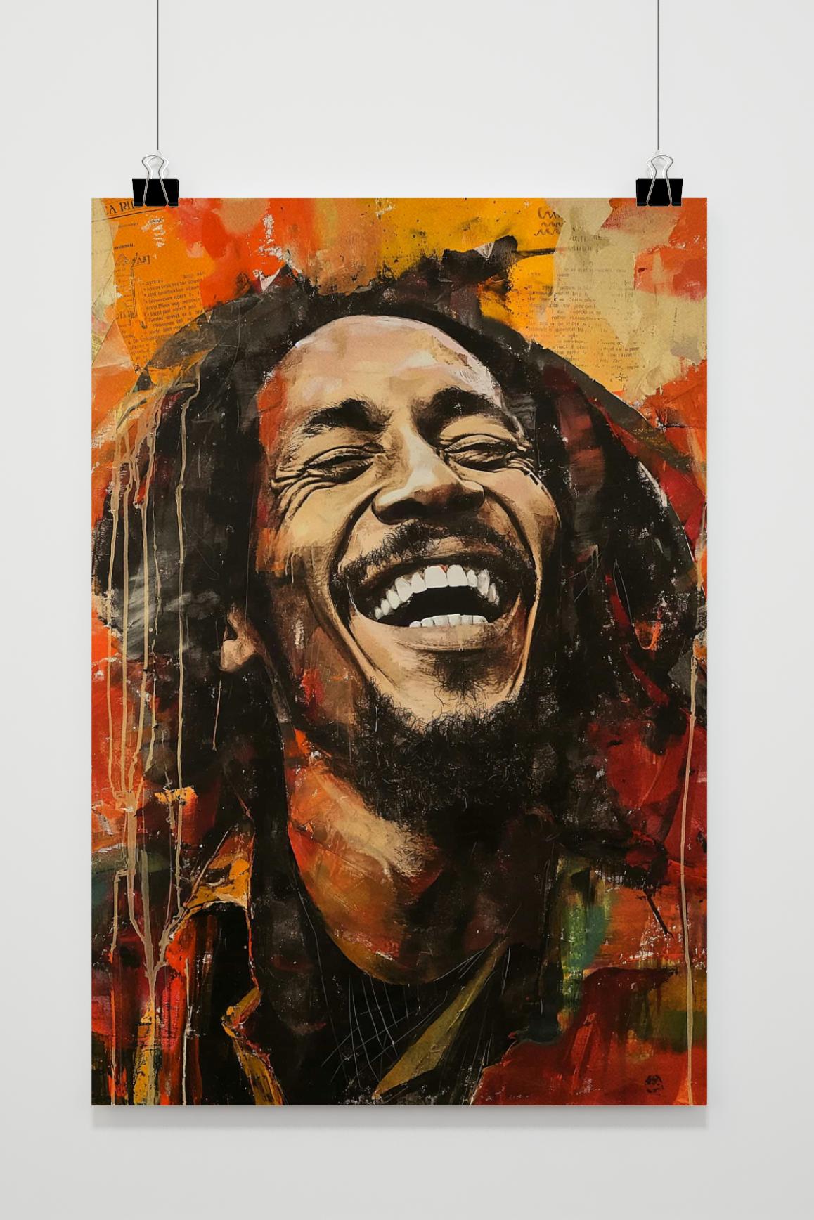 Bob Marley lacht