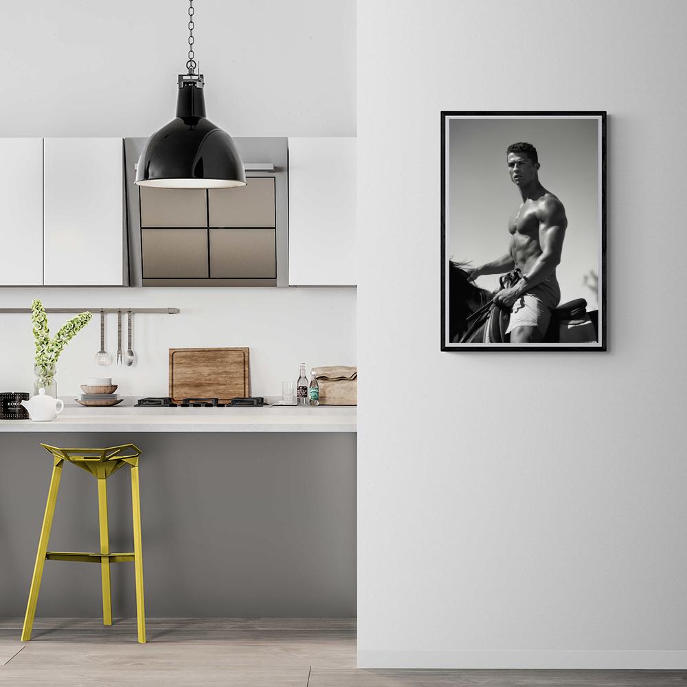 Cristiano Ronaldo Cheval dans un intérieur