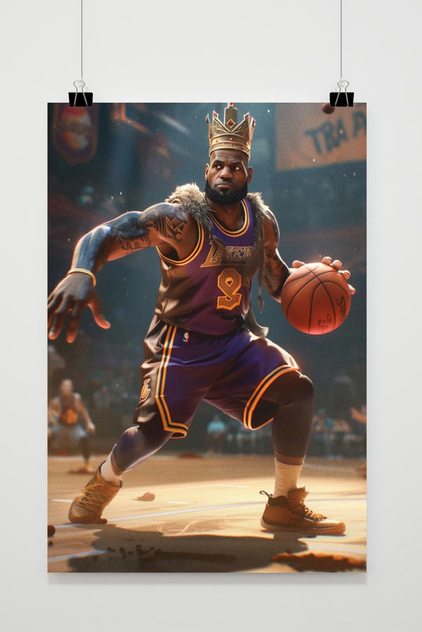 Póster El Rey LeBron James