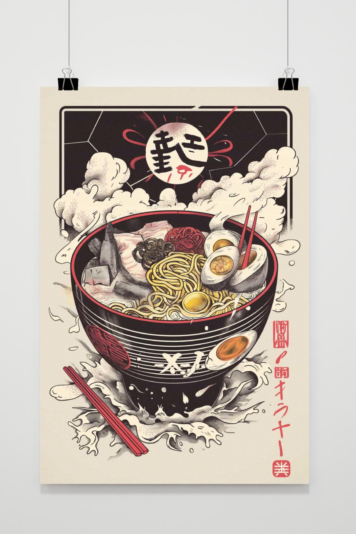 Póster Ramen de 25 Artstreet