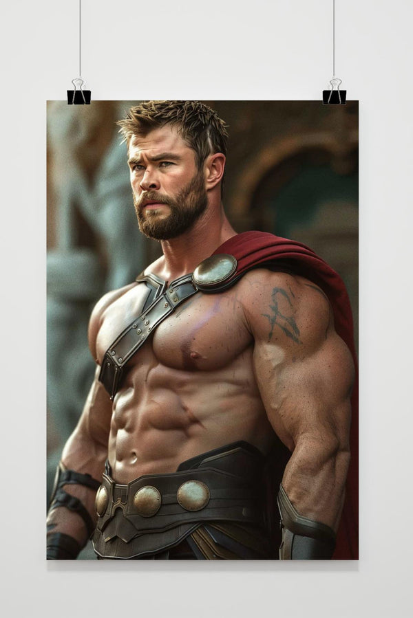 Chris Hemsworth Thor Poster