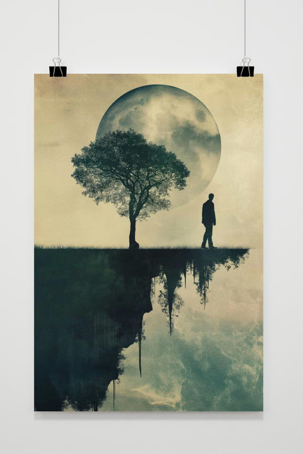 Man Levensboom poster