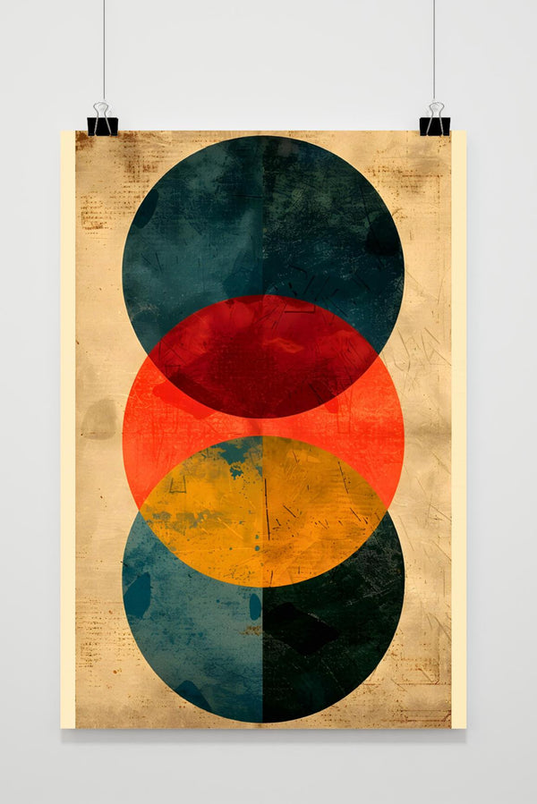 Kreise Abstrakt Poster