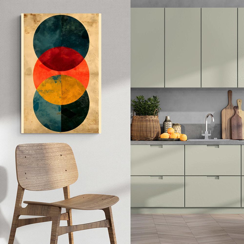 Cercles Abstrait dans un intérieur