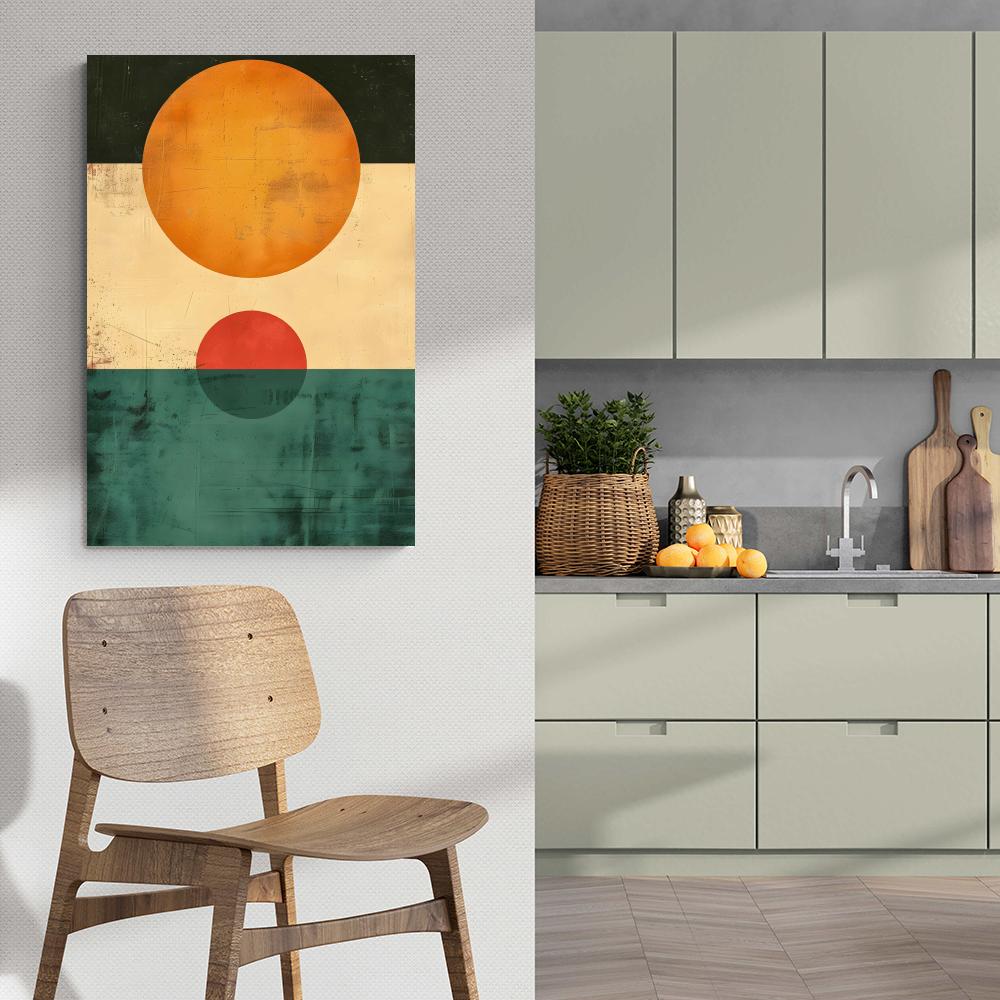 Formas Abstractas en un interior