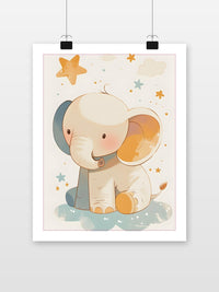 Niedlicher Elefant im Interieur (7)