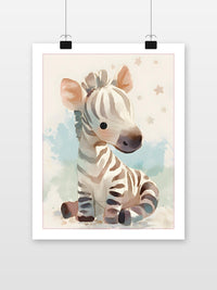 Niedliches Zebra im Interieur (7)