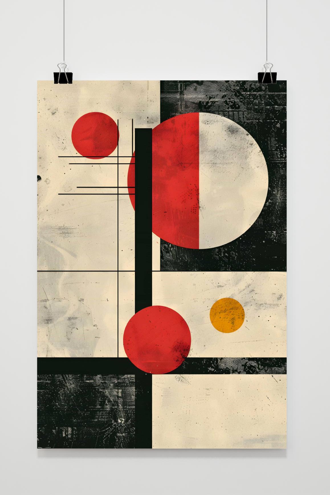 Póster Formas Abstractas de 25 Artstreet