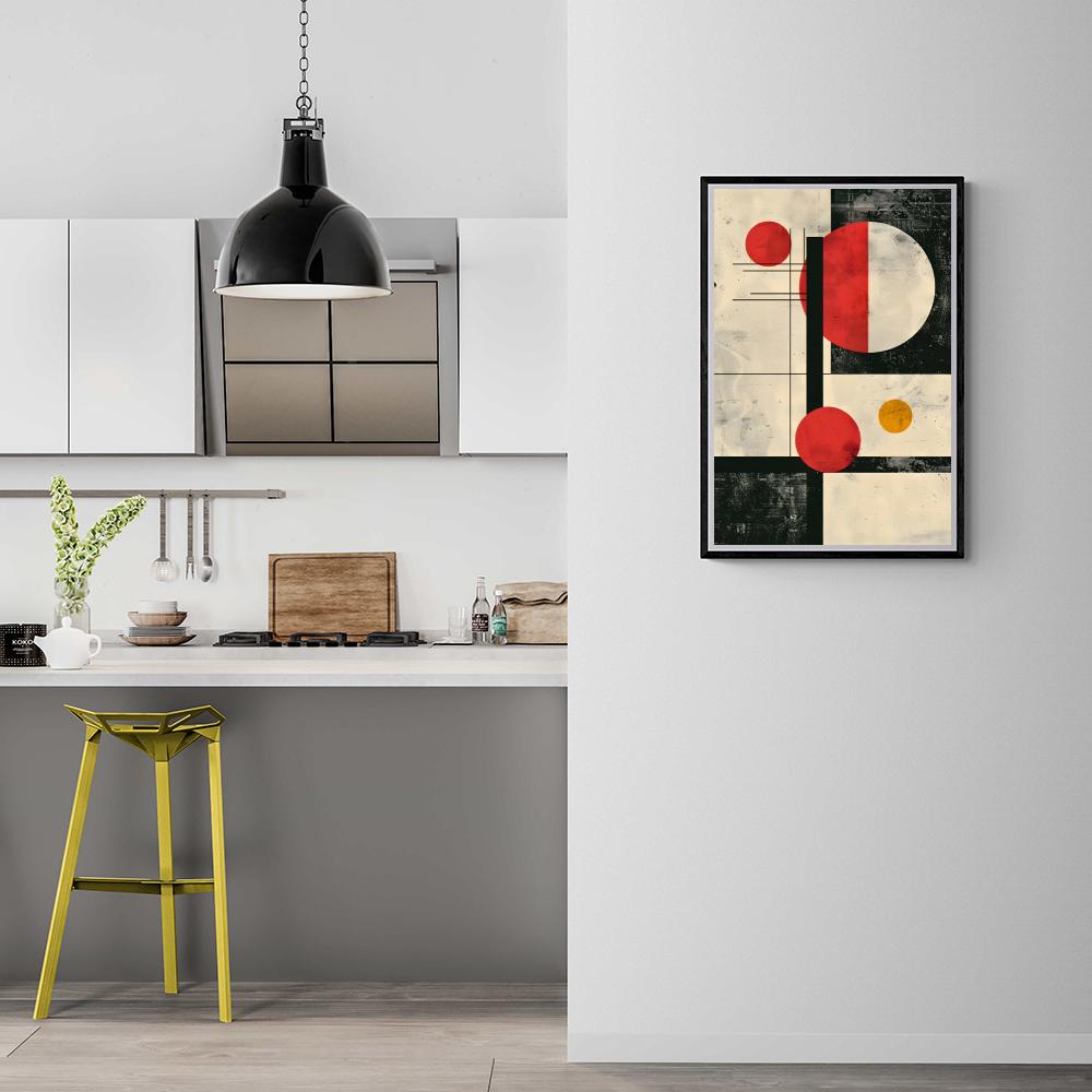 Formas Abstractas en un interior