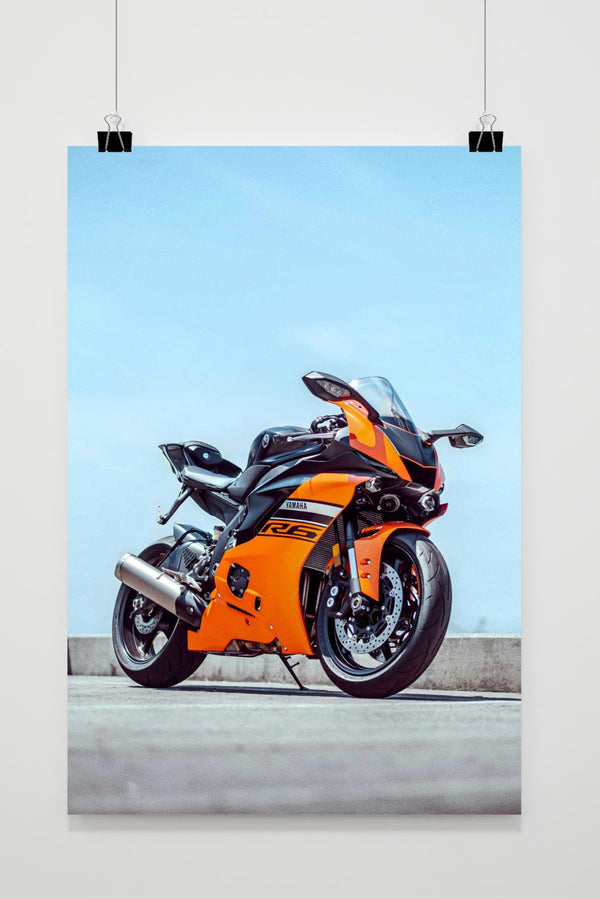 Yamaha Motorfiets poster