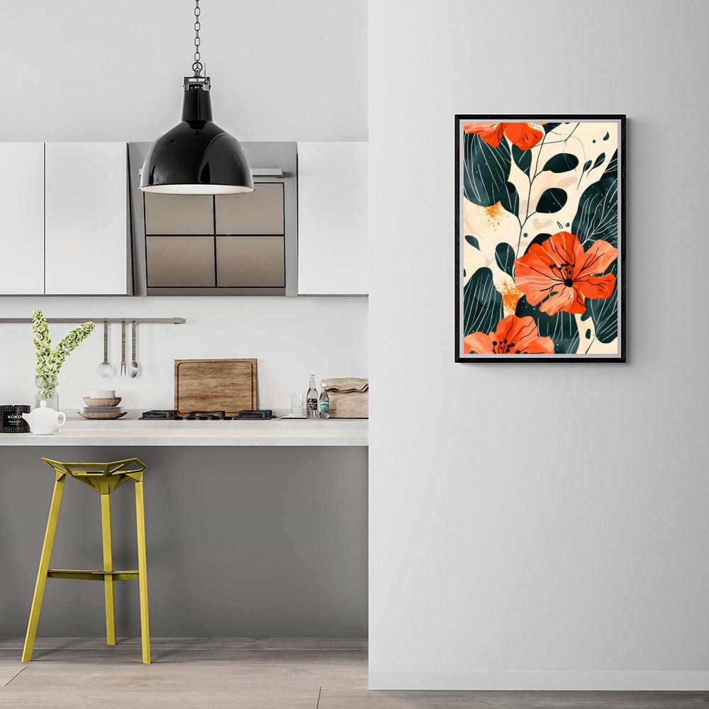 Boho Fleurs dans un intérieur
