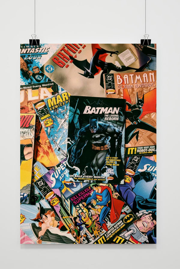 Comic-Sammlung Poster