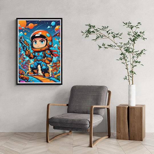 Space Astronaut Cartoon