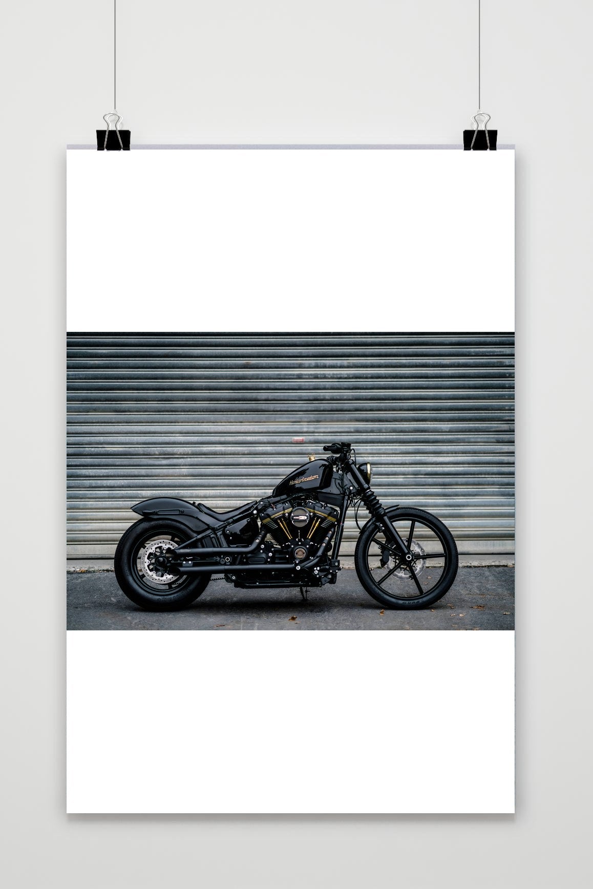 Affiche Harley Davidson Moto de 25 Artstreet
