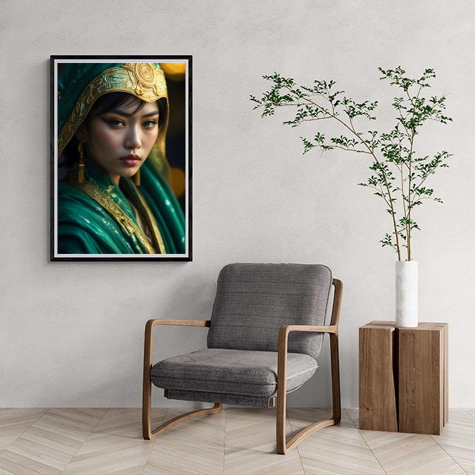 Jade Jurk dans un intérieur