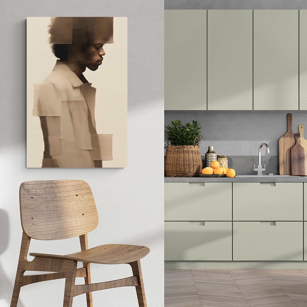 Jimi Hendrix dans un intérieur