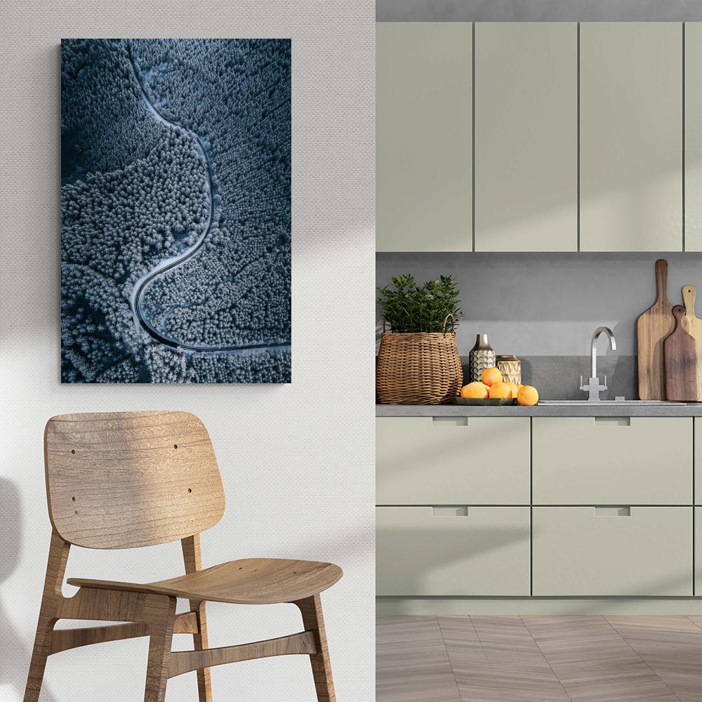 Chemin en Forêt dans un intérieur