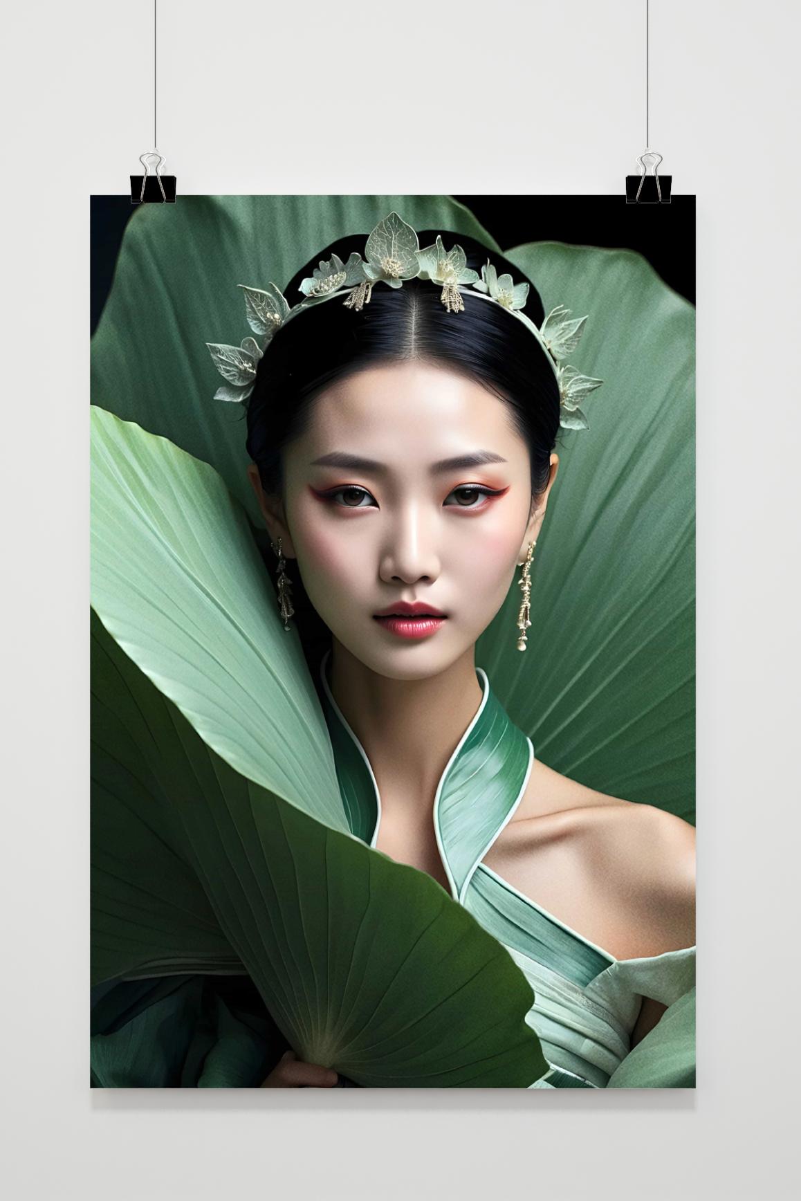 Lotus Leaf Girl