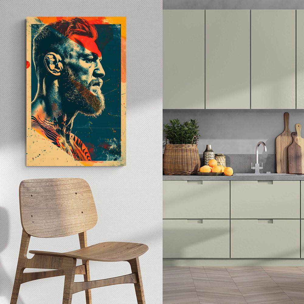 Conor McGregor dans un intérieur