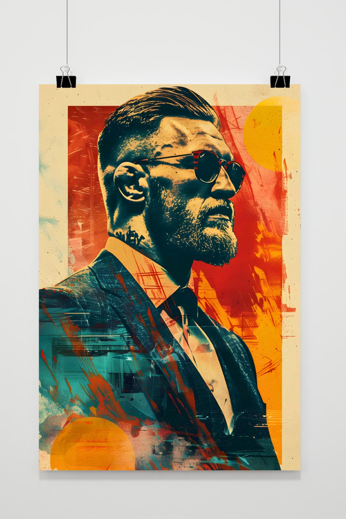 Affiche Conor McGregor Style de 25 Artstreet