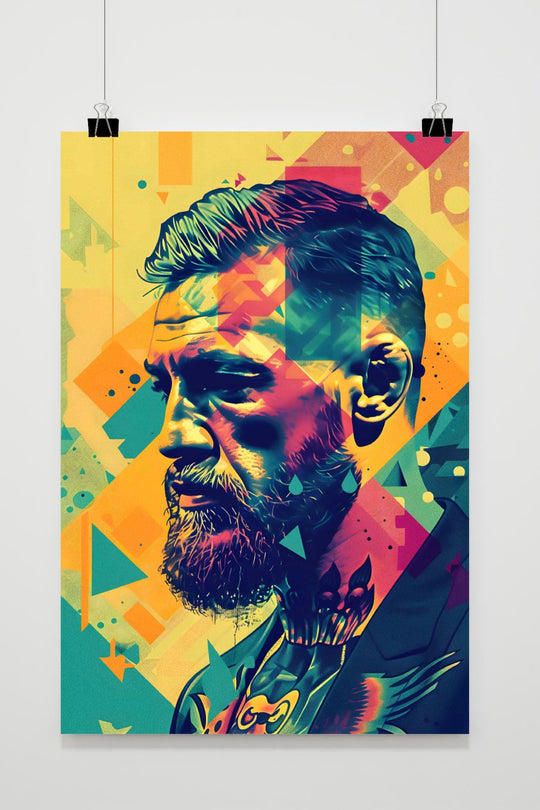 Conor McGregor Kleurrijk