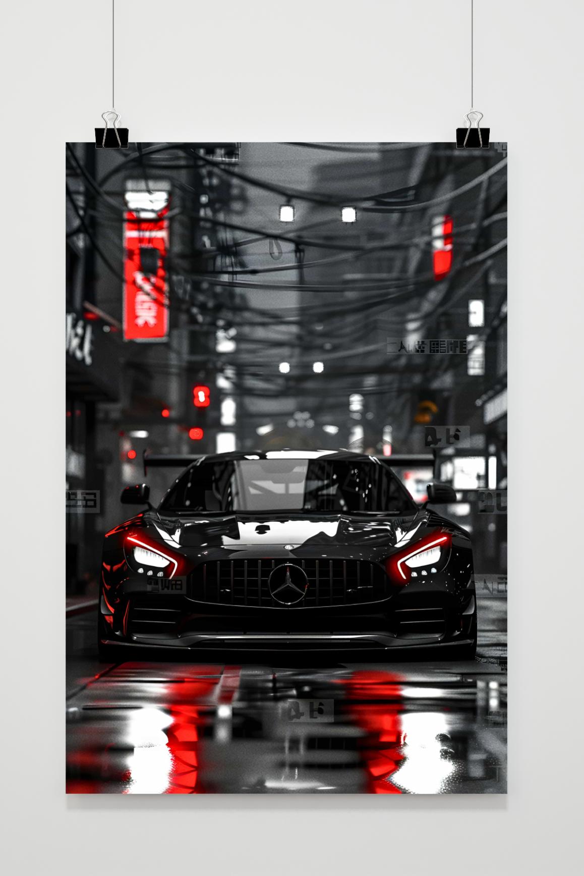 Affiche Mercedes de 25 Artstreet