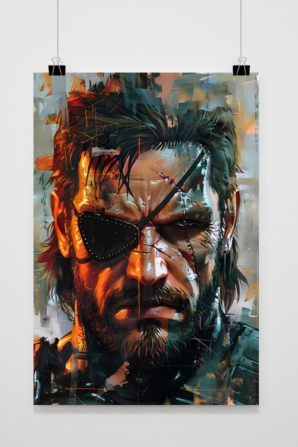 Affiche Metal Gear Solid Snake