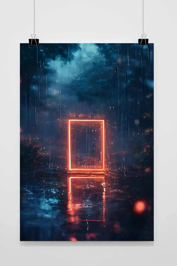 Neon Wald Poster
