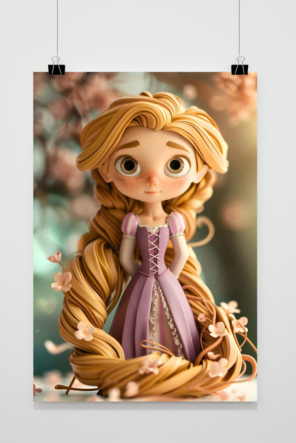 Cute Rapunzel poster