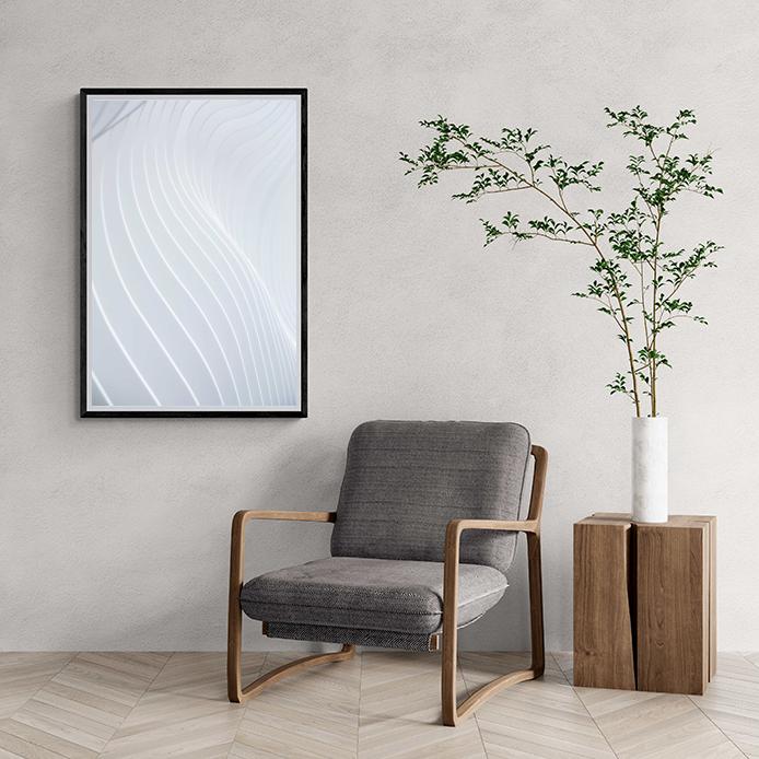 Lignes Blanches dans un intérieur