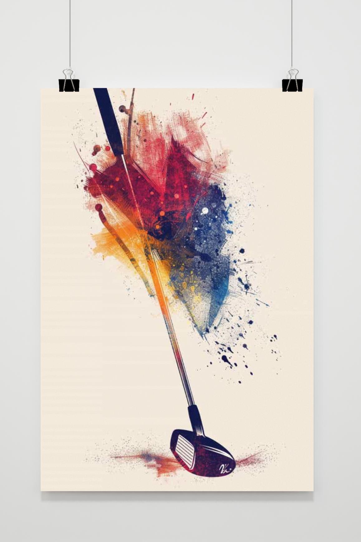 Affiche Club de Golf de 25 Artstreet