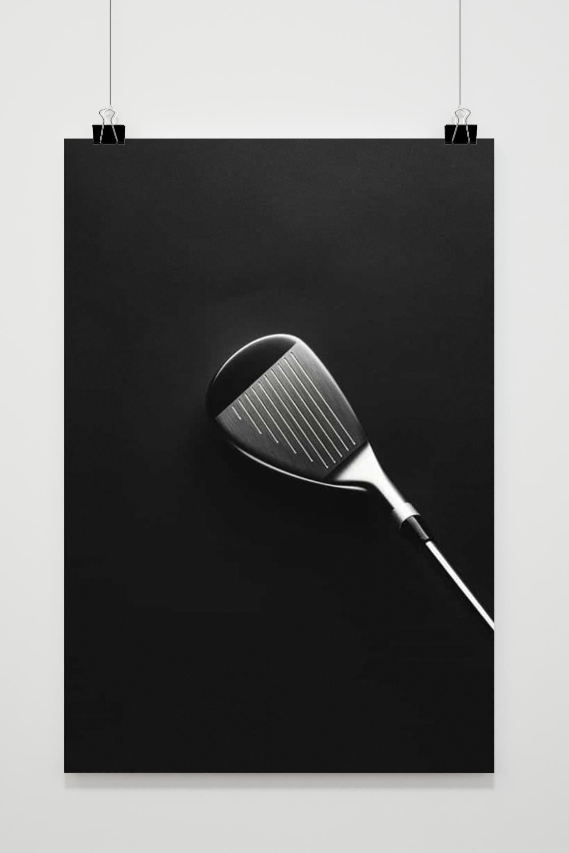 Affiche Club de Golf Noir et Blanc de 25 Artstreet