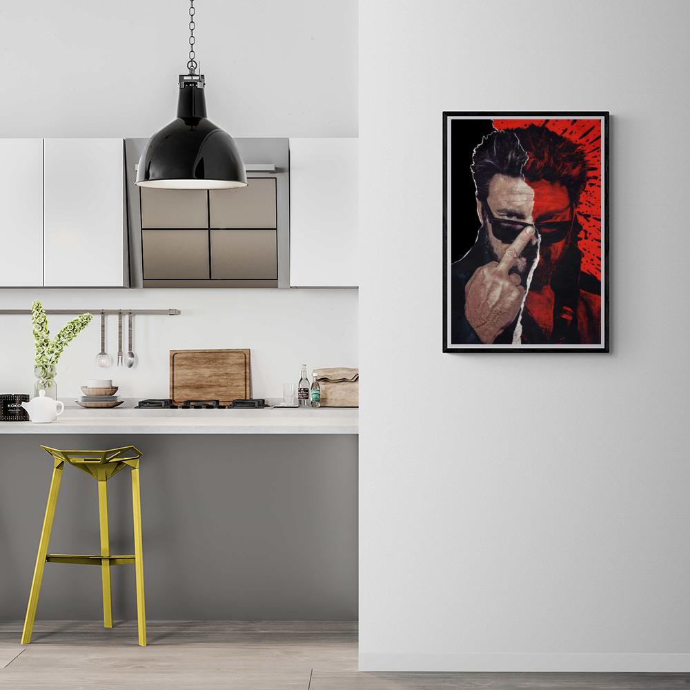 Billy Butcher The Boys dans un intérieur