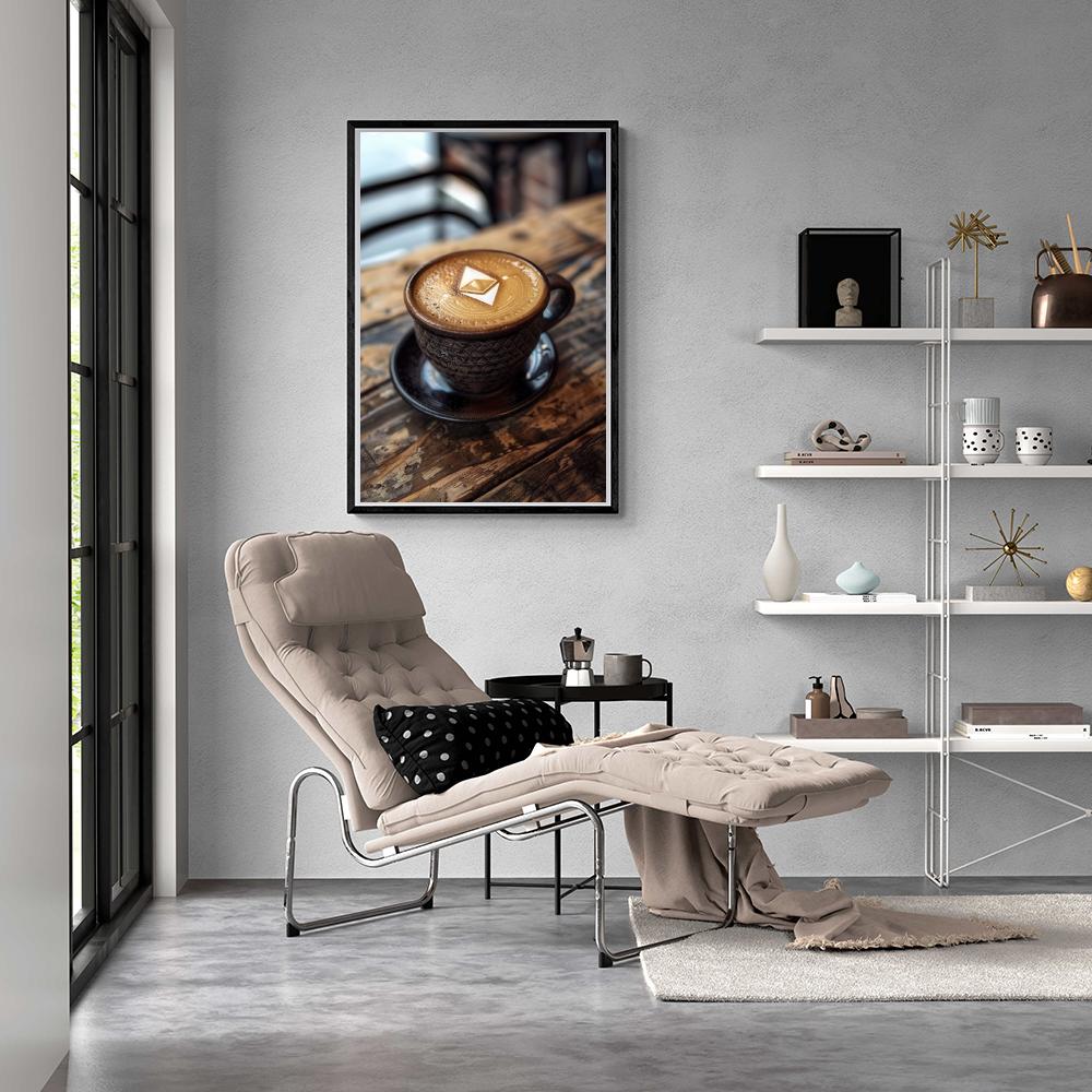 Ethereum Café dans un intérieur