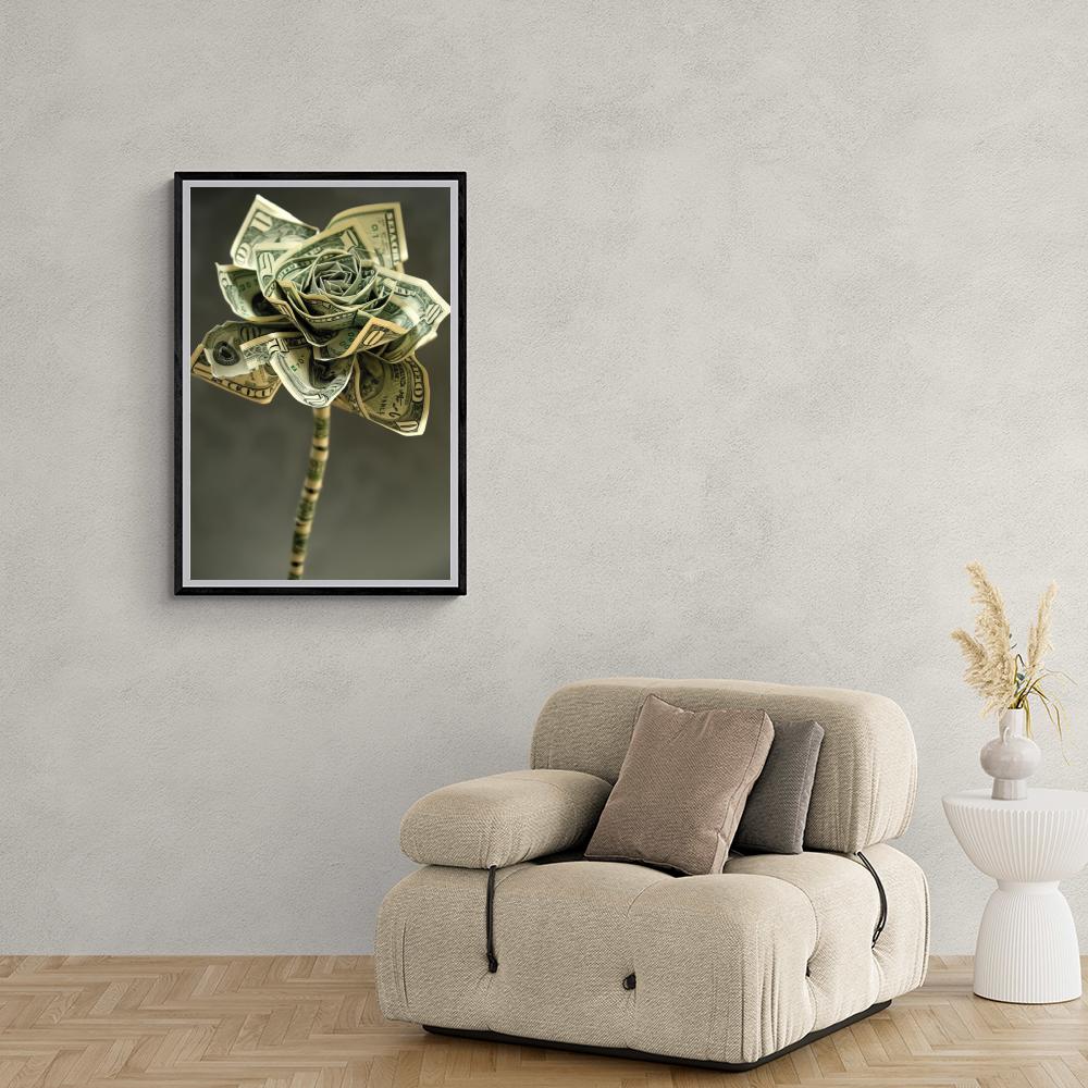 Fleur Argent dans un intérieur