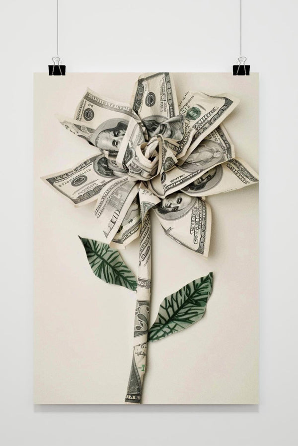 Póster Flor de Dinero