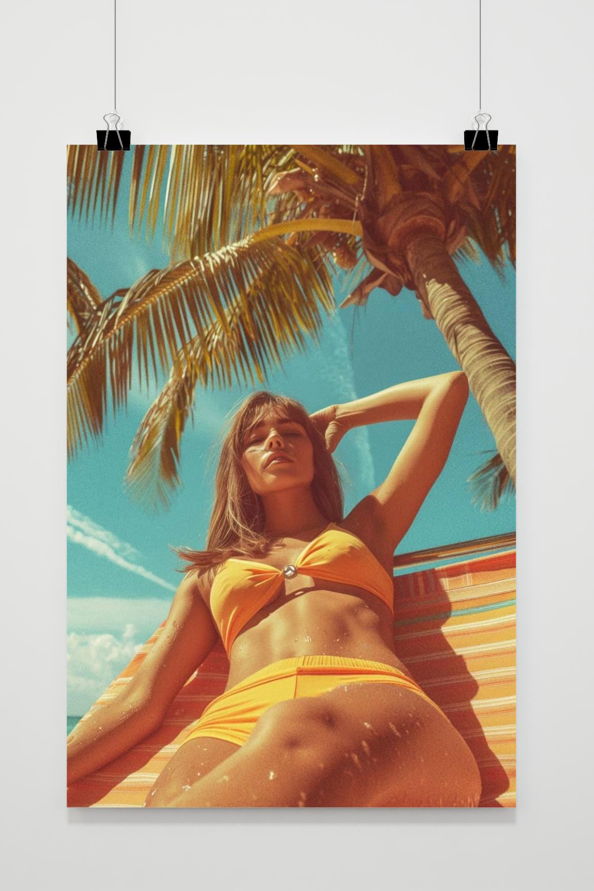 Affiche Ambiance Plage de 25 Artstreet
